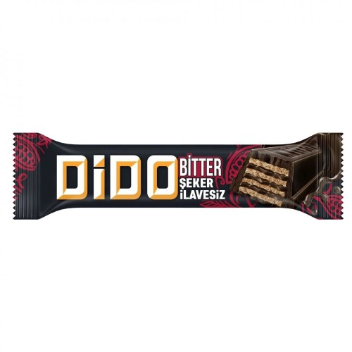 أولكر (1306-04) ديدو شوكولاتة داكنة بدون سكر 34.5 غرام * 24