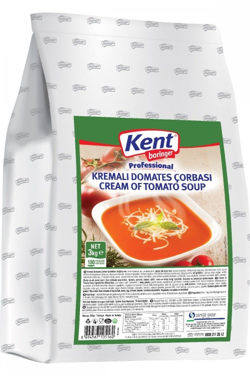 K.BORİNGER 3 kg domates soup with cream *4