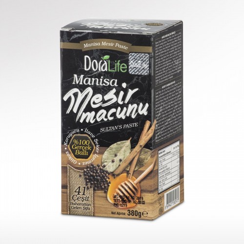 DORALİFE MANİSA MESİR MACUNU %100 BALLI 380GR*12