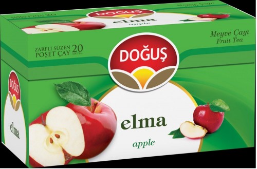 DOĞUS THÉ FRUITS POMME SACHET*12