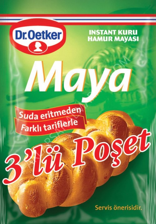 DR.OETKER POWDER YEAST 3 PİECES BAG * 30