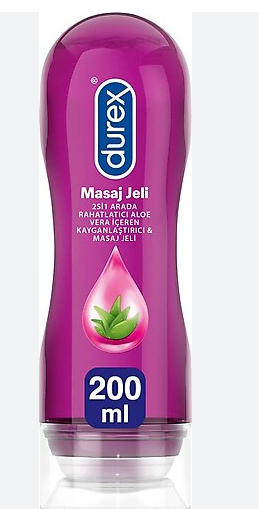 DUREX 200 ML JOUER GEL DE MASSAGE ALOE VERA*6