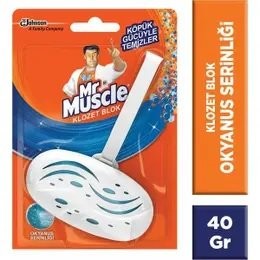 MR.MUSCLE WC BLOC BRISE DE L'OCÉAN 40 GR*12