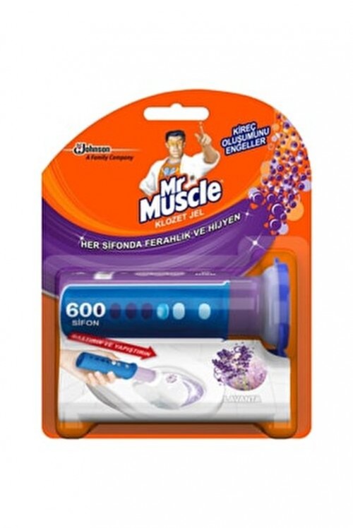 MR.MUSCLE TOILET BOTTLE GEL LAVENDER 36ML*10