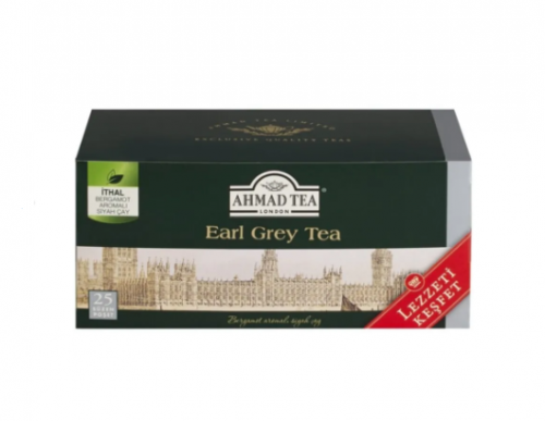 AHMAD TEA BARDAK POŞ.ÇAY 25'Lİ EARL GREY*12 (2049)