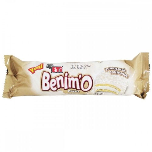 ETİ (12945) BENİMO JOKE WHITE CHOCOLATE 80GR*18