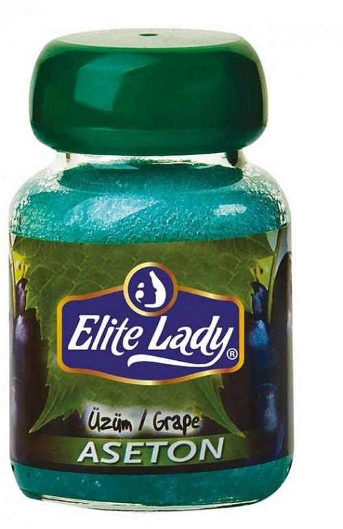 FUJİ ELİTE LADY 75 ML SÜNGERLİ ASETON ÜZÜM*12