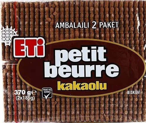 ETİ (1811900) PETIT BEURRE KAKAOLU 370 GR*10