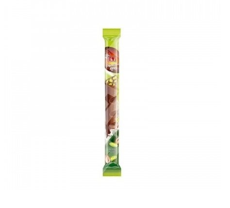 ETİ LONGUE BATON CHOCOLAT AUX LAIT ET PISTACHES 34GR * 16