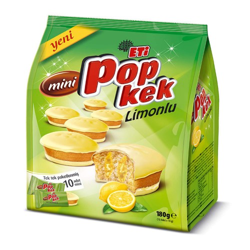 ETI POPKEK MINI LEMON CAKE 180 GR*10
