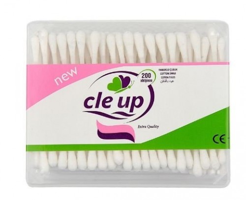 CLE UP COTON BARRE 200 PCS *6