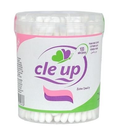 CLE UP BARRE DE COTON 100 PCS *6