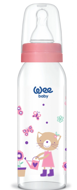 WEE BABY GLASS BOTTLE 250 ML*1