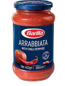 BARILLA PASTA SAUCE 400GR ARRABBIATA*6