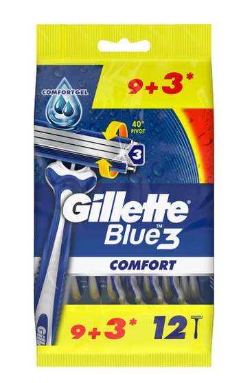 GİLLETTE BLUE 3 COMFORT 9+3*20