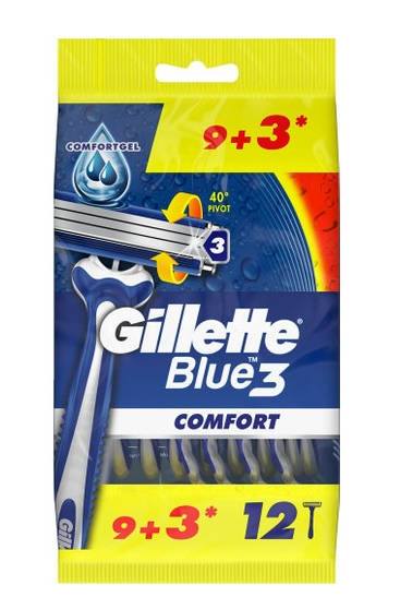 GILLETTE BLEU 3 CONFORT 9+3*20