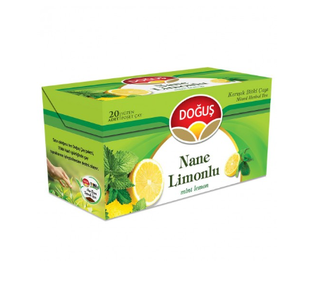 DOĞUŞ THÉ MENTHE CITRON SACHET *12