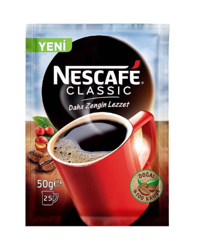 NESCAFE CLASSİC POŞET 50 GR*12