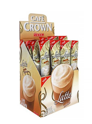 ÜLKER (955-06) CAFE CROWN LATTE LAIT * 24