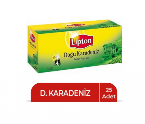 LIPTON EAST BLACKSEA FOR GLASS TEA X25*12