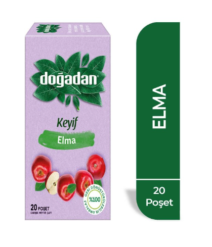 DOĞADAN APPLE TEA*12