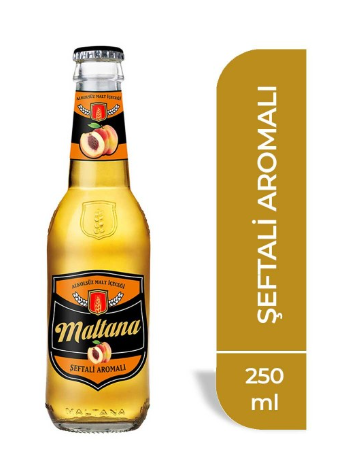 MALTANA PEACH GLASS 250ML*12