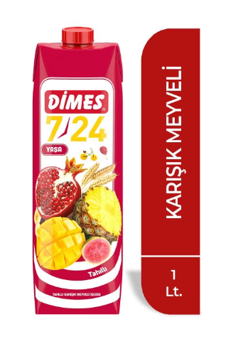 DİMES 1 LT 7/24 KARIŞIK MEYVE NEKTARI *12