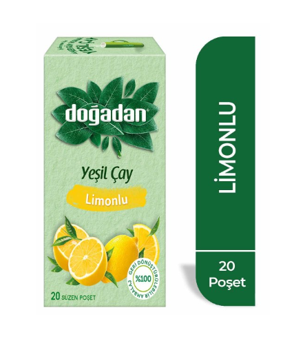 DOĞADAN GREEN TEA WITH LIMON *12