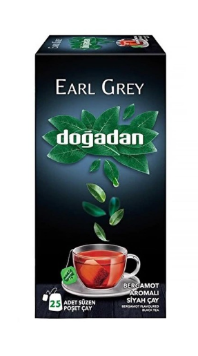 DOĞADAN EARL GREY THÉ 25pcs *12