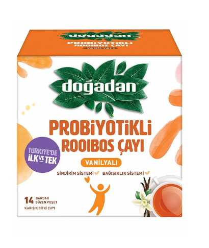 DOĞADAN PROBIOTIC ROOIBOS TEA WITH VANILLA*12