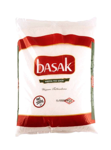 BAŞAK TOZ ŞEKER 2000GR*10