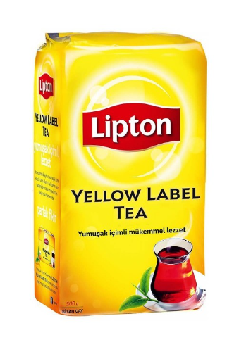 LIPTON YELLOW TEA 500 GR*16