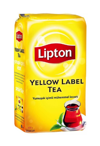 LİPTON YELLOW TEA 500 GR*16