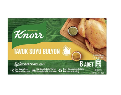 KNORR BOUILLON 3 LT ECO CHİCKEN BROTH 6 LI * 16