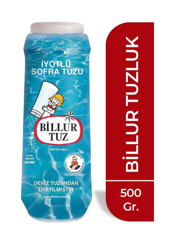 BİLLUR SHAKER À SEL 500 GR * 20