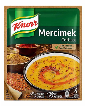 KNORR SOUPE DES LENTILLES*12*