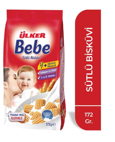 ÜLKER (35-03)BEBE BİSK 172 GR *12