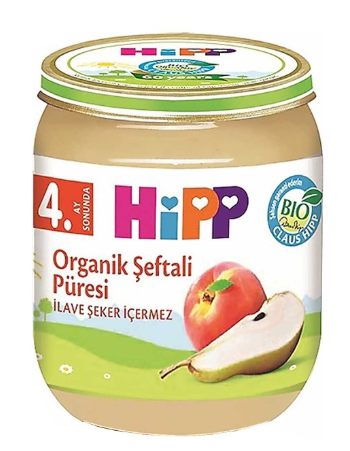 HİPP MAMA ORGANİK ŞEFTALİ PÜRESİ 125 GR *6