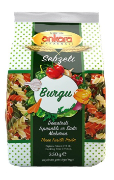 ANKARA MAKARNA SEBZELİ BURGU 350GR*20