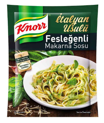 KNORR SAUCE PÂTES AU Basilic * 12