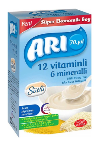 ARI MAMA 500 GR*8 FARINE DE RIZ AU LAIT