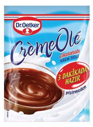 DR.OETKER CREMOLE ÇİKOLATALI KREM TATLI 125 GR*24