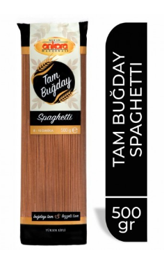 ANKARA WHOLE WHEAT SPAGETTI 500 GR * 20