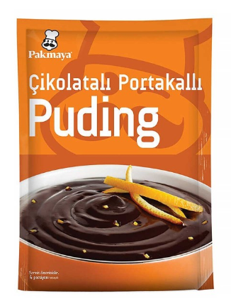 PAKMAYA ÇİKOLATA PORTAKAL PUDDİNG 116GR * 24