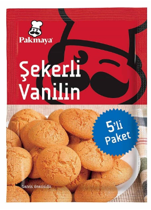 PAKMAYA SUGARED VANILLA 25 GR 5Lİ*30