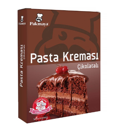 CRÈME POUR GÂTEAU AU CHOCOLAT PAKMAYA 162GR * 12