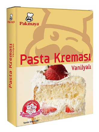 PAKMAYA VANILLA CAKE CREAM 140 GR * 12