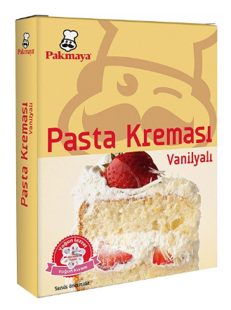 PAKMAYA VANİLYALI PASTA KREMASI 140GR*12