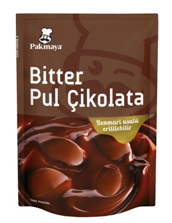 PAKMAYA BİTTER PUL ÇİKOLATA 100GR*12