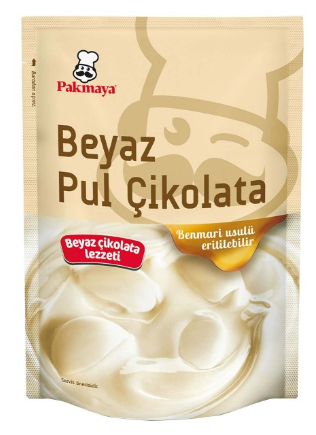 CHOCOLAT EN FLOCONS BLANC PAKMAYA 100GR * 12